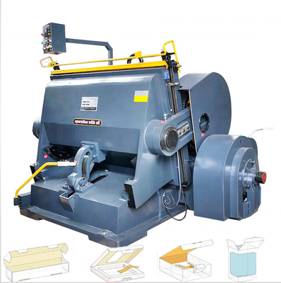 machinery &amp;amp; 750ML Material Punching Machine , Manual Cardboard Die Cutting And Creasing Machine